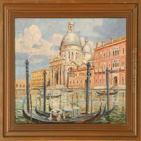 View Of The Santamaria Della Salute Church In Venice - view 1