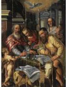 The Four Evangelists by Joachim Beuckelaer