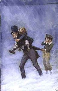 The Snow Storm by Gordon Frederick Browne