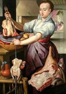Kochin Mit Geflugel by Joachim Beuckelaer