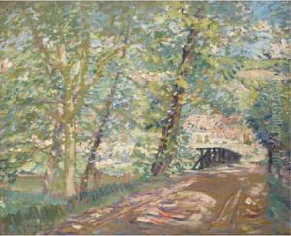 The Bridge To The Artist's House - view 1