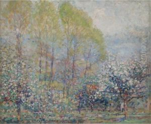 Springtime In Giverny by Karl Albert Buehr