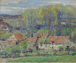 The Artist's House, Springtime by Karl Albert Buehr