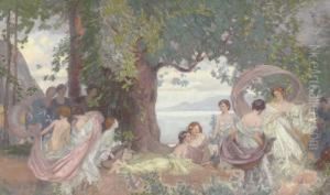 Greek Allegory by Karl Albert Buehr