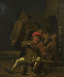 The Fiddler. by Jan Jansz. Buesem