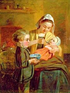 Feeding the Baby by William I Bromley