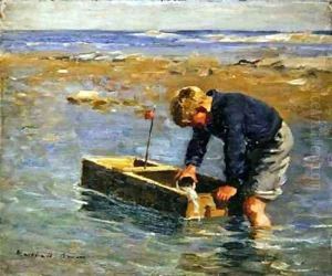 Bailing Out the Boat by William Marshall Brown