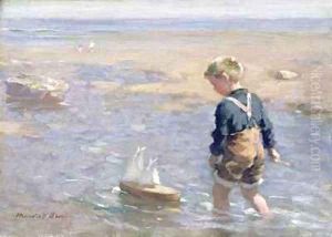 The Toy Boat by William Marshall Brown