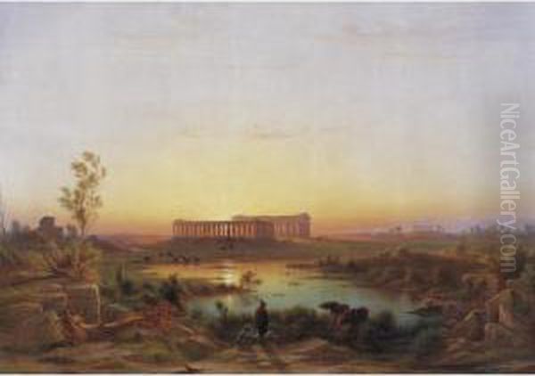 View Of Paestum - view 1
