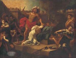 Jephthah's Daughter by Charles Le Brun