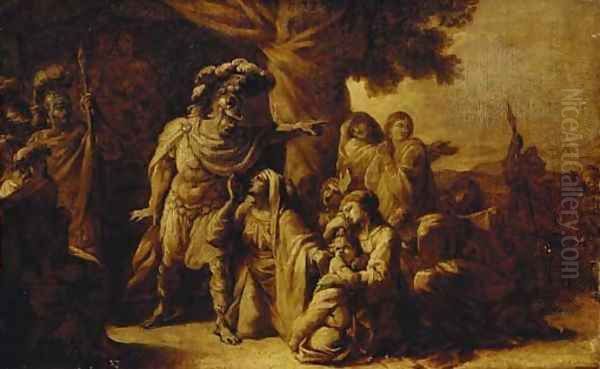 The family of Darius before Alexander by Charles Le Brun