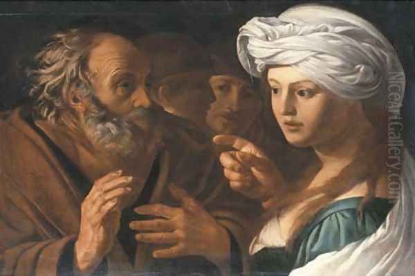 The Denial of Saint Peter by Dirck Van Baburen