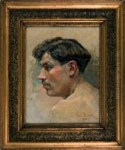 Autoportret by Vlaho Bukovac