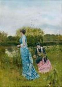 Au Printemps by Vlaho Bukovac