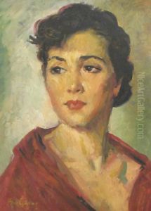 Woman Portrait by Petru Bulgaras