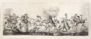 La Gentry, Hyde Park. by Henry William Bunbury