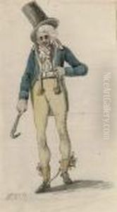 A Dandy With Three Waistcoats A Dandy With Three Waistcoats
