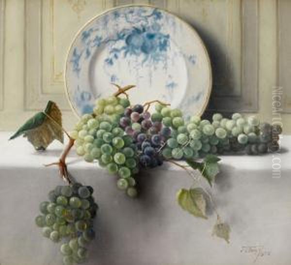 Still Life With Grapes - view 1