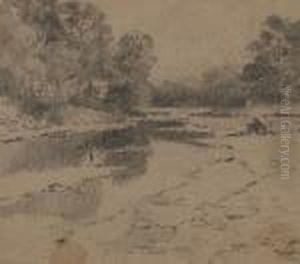 A Riverbed by John Elwood Bundy