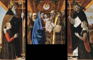 Polyptych by Ambrogio Bergognone