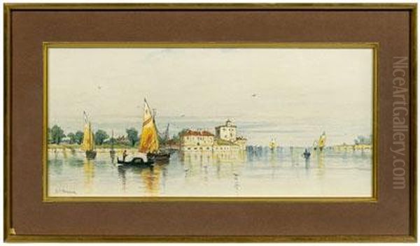 Boats In A Harbor - view 1