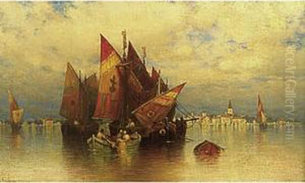 Venetian Fishing Boats - view 1