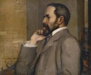Portrait Of M Reary by Rupert Ch. Wulsten Bunny