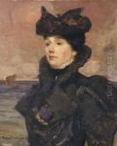 Portrait Of A Woman by Rupert Ch. Wulsten Bunny