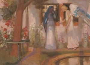 The Annunciation by Rupert Ch. Wulsten Bunny