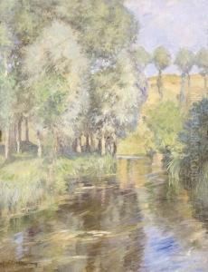 French River Scene by Rupert Ch. Wulsten Bunny