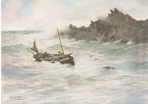 In shallow waters