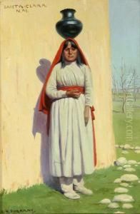 Indian Woman by Elbridge Ayer Burbank