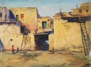 Hopi Indian Homes by Elbridge Ayer Burbank