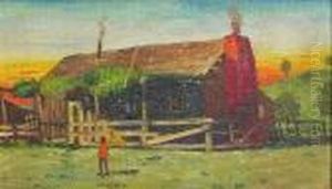 Rogue River Indian Home by Elbridge Ayer Burbank
