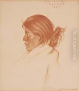 Ton-ti-tah, Navajo by Elbridge Ayer Burbank