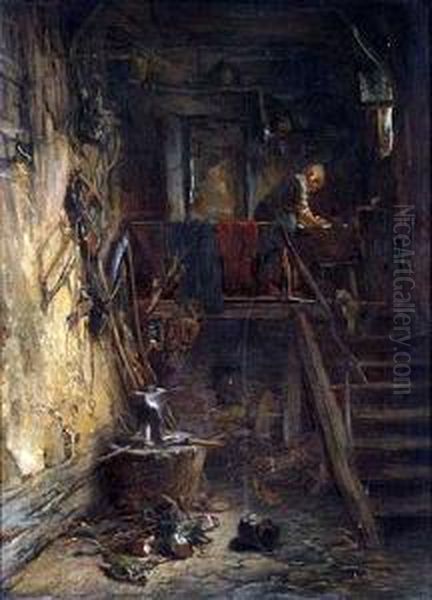Wascherin In Einer Kronberger Scheune - view 1
