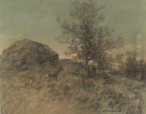 Herbstlandschaft Mit Reh - view 1