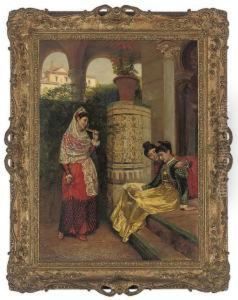 Spanish Girls In A Loggia
