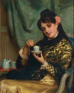 The Cup Of Tea by John Bagnold Burgess