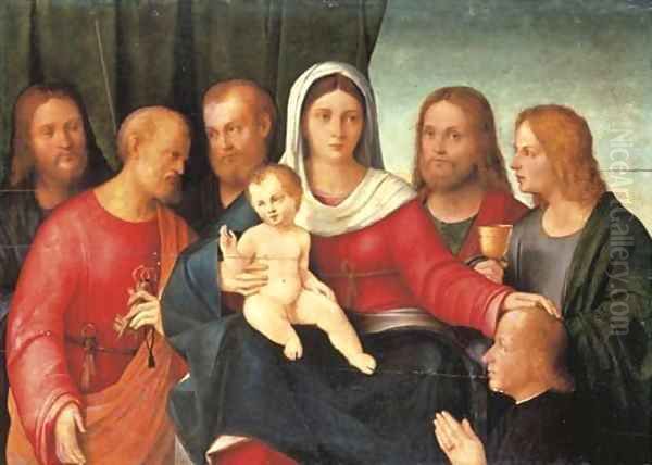 The Madonna and Child with Saints Peter - view 1