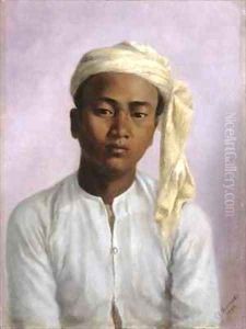 Maung Pe, a chaprassee in the Triangulation Survey Party