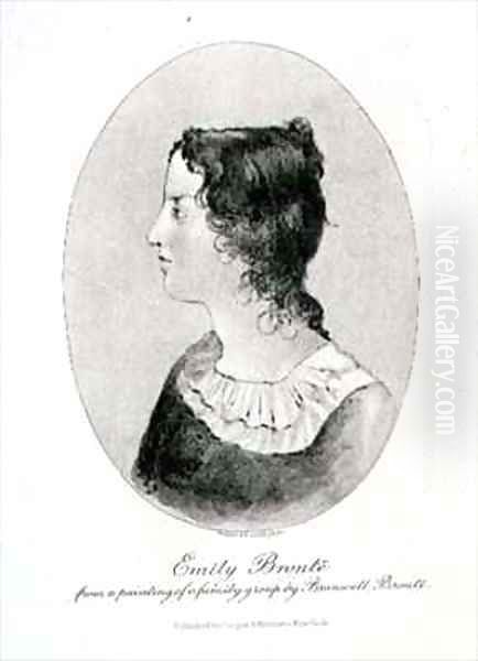 Portrait of Emily Bronte (1818-48) - view 1