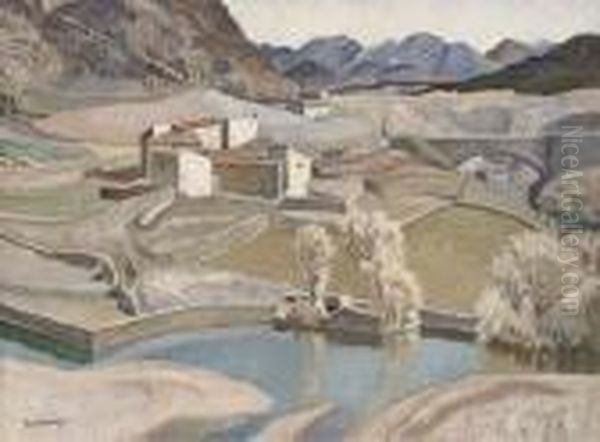 A Spanish Village - view 1