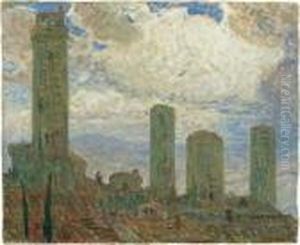 San Gimignano by Georg Burmester