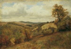 Hugellandschaft by Karl Peter Burnitz