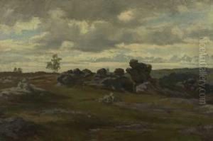 Franzosische Landschaft by Karl Peter Burnitz