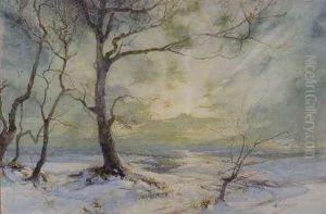 Winter Landscape, Sunrise by Robert Burns