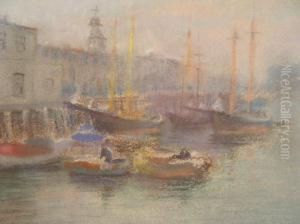 Boston Harbor by William Partridge Burpee