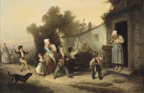 Returning From The Fair - view 1