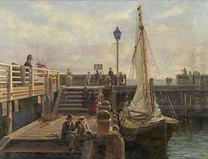 St. Kilda Pier by Arthur Snr. Boyd